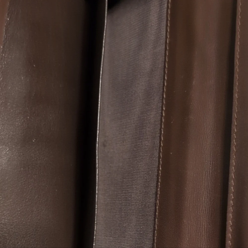 Gucci Signature Brown and Cream Clutch Vintage Italy Wallet - Picture 10 of 16